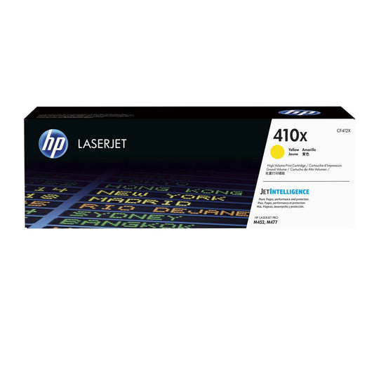 HP 410X Original High Yield Yellow LaserJet Toner Cartridge