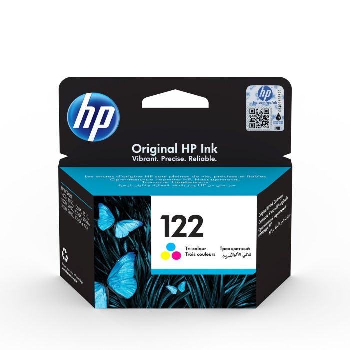 HP 122 Tri-colour Original Ink Cartridge