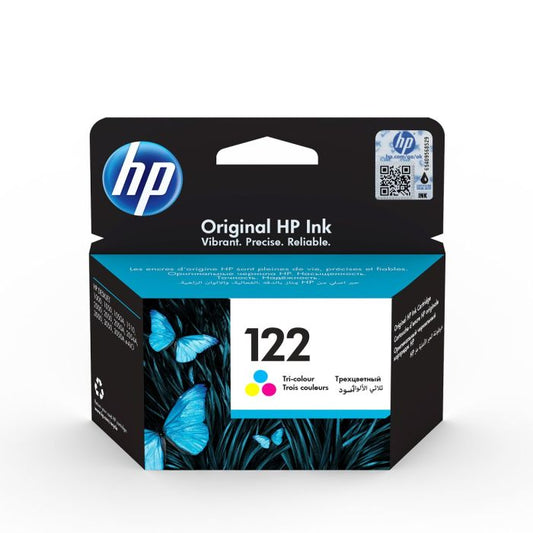 HP 122 Tri-colour Original Ink Cartridge