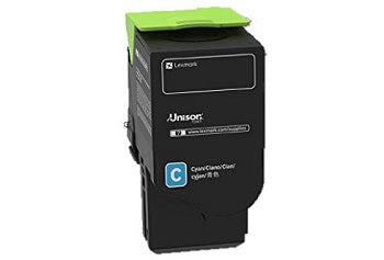 Lexmark 78C5XCE Original Extra High Yield Cyan Toner Cartridge