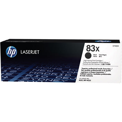 HP 83X Original High Yield Black LaserJet Toner Cartridge