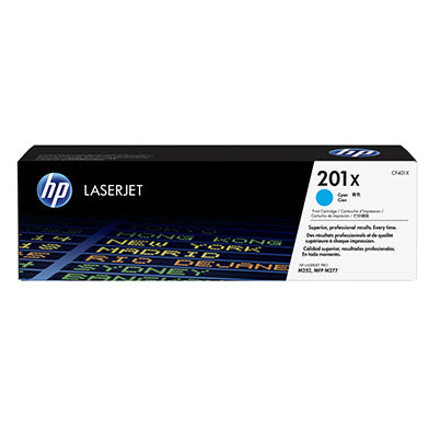 HP 201X Original High Yield Cyan LaserJet Toner Cartridge