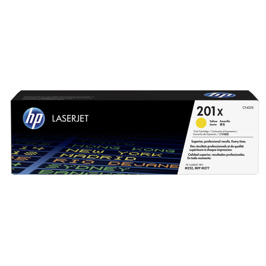 HP 201X Original High Yield Yellow LaserJet Toner Cartridge