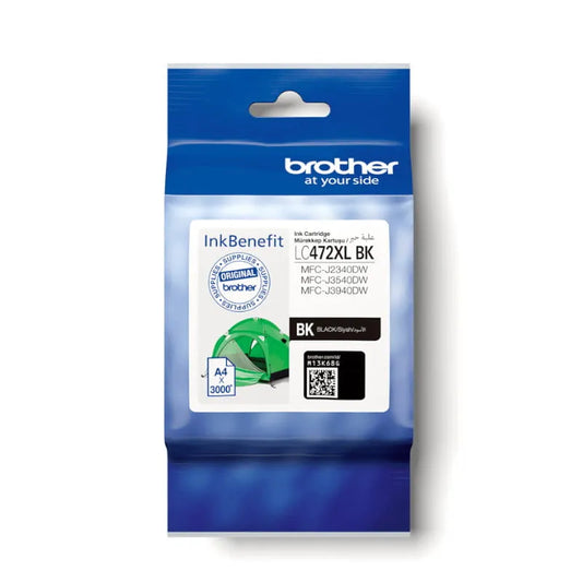 Brother LC-472XL BK High Yield Black Ink Cartridge