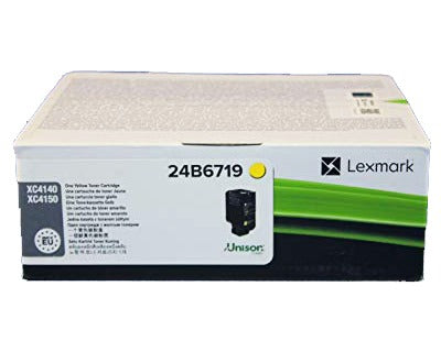 Lexmark 24B6719 Original Yellow Toner Cartridge