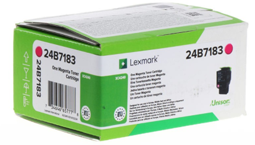 Lexmark 24B7183 Original Magenta Toner Cartridge