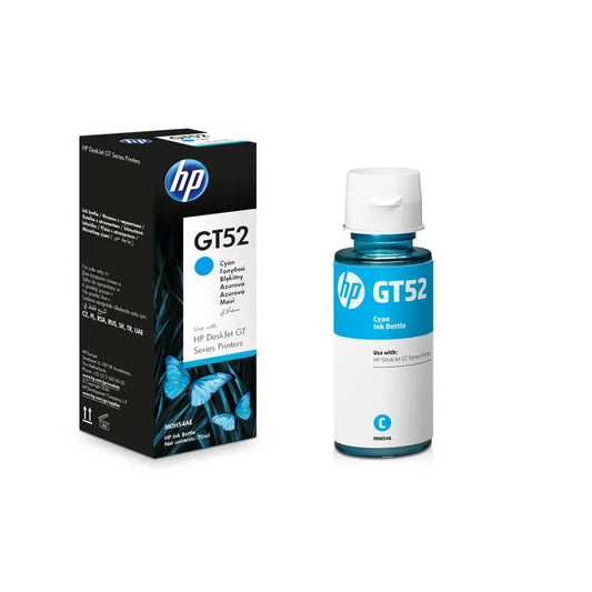 HP GT52 Cyan Original Ink Bottle