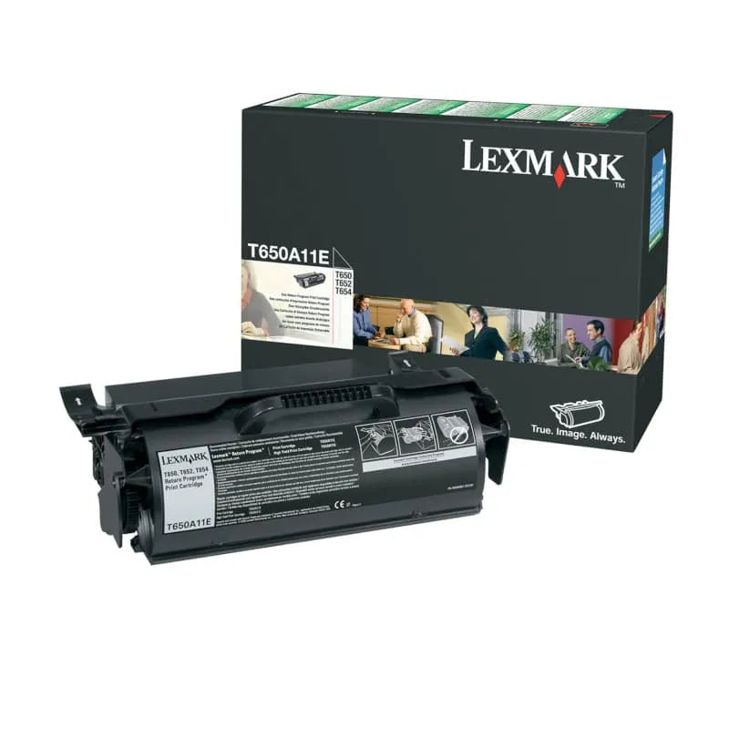 Lexmark T650A11E Original Black Toner Cartridge - Return Program