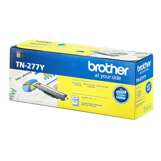 Brother TN-277Y Original Yellow Toner Cartridge