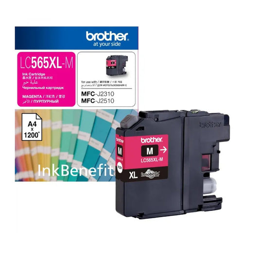 Brother LC-565XLM High Yield Magenta Original Ink Cartridge